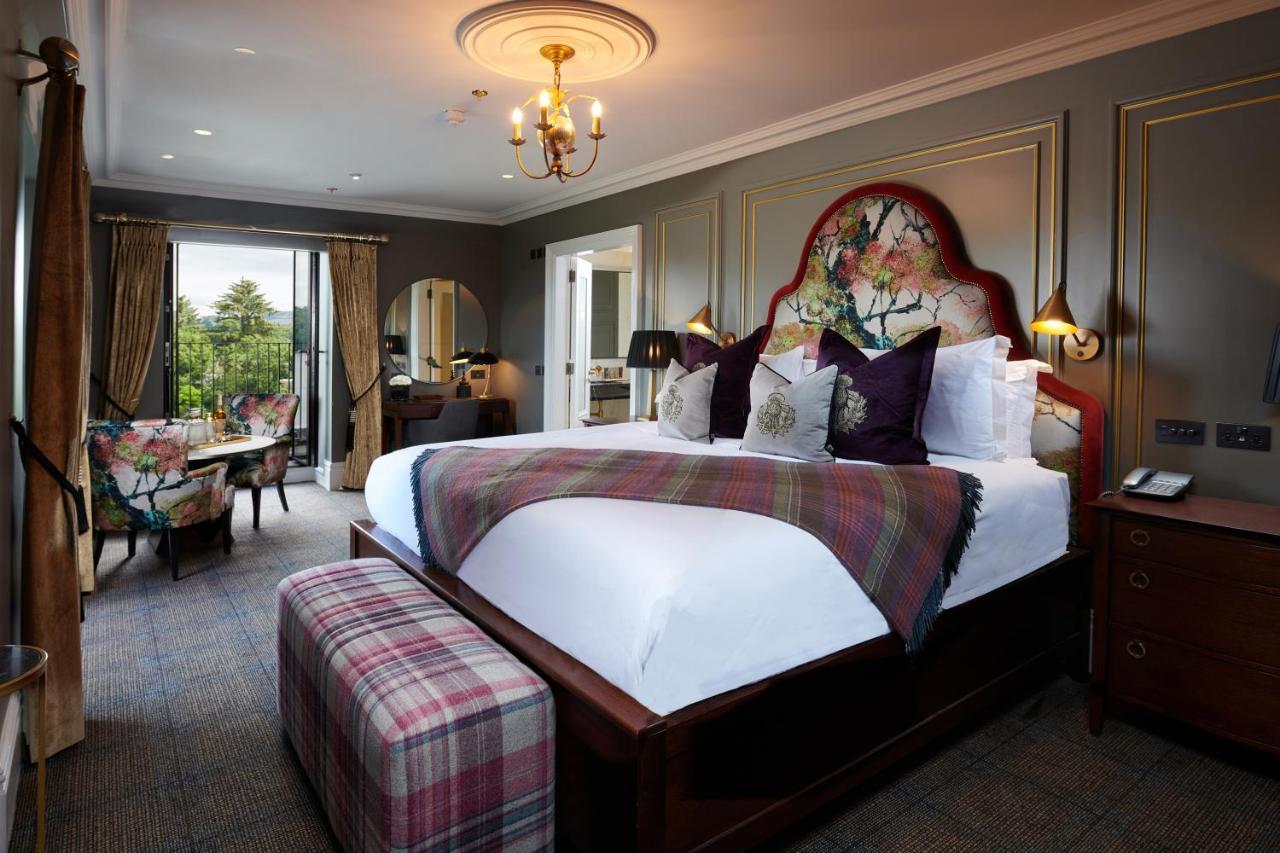 Cameron House On Loch Lomond Alexandria Exteriér fotografie A bedroom at the hotel