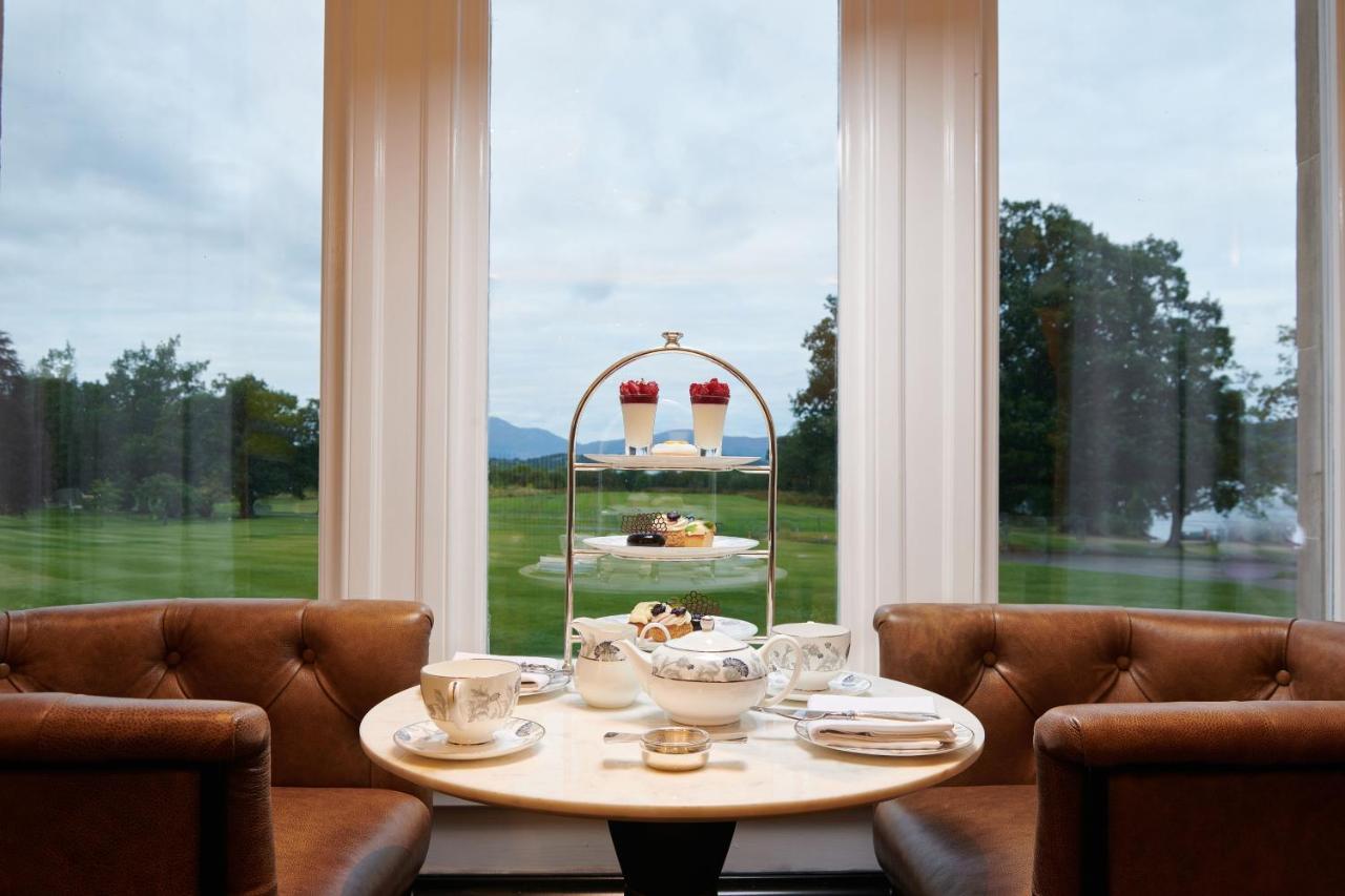 Cameron House On Loch Lomond Alexandria Exteriér fotografie Afternoon tea at The Manor