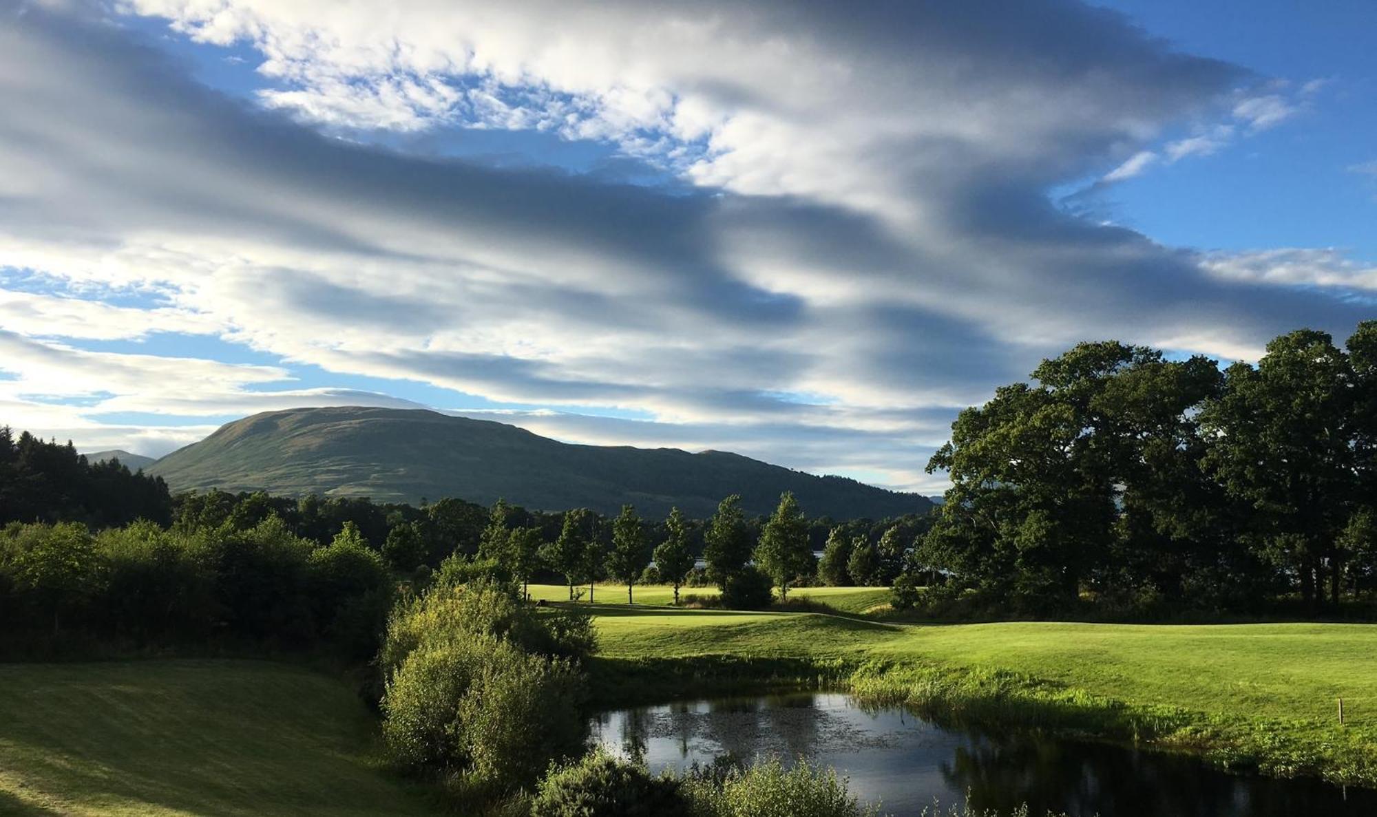Cameron House On Loch Lomond Alexandria Exteriér fotografie The River Calder at Castle Hill
